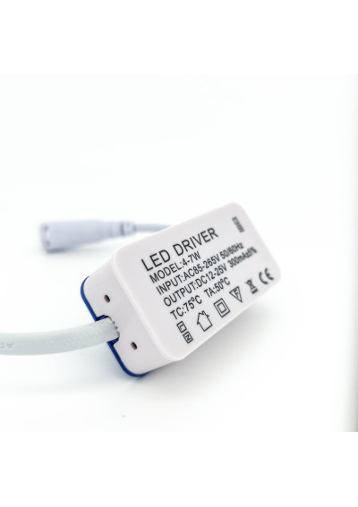 Zasilacz LED mini CC 300mA 4-7W 12-24V - zdjęcie produktu 2