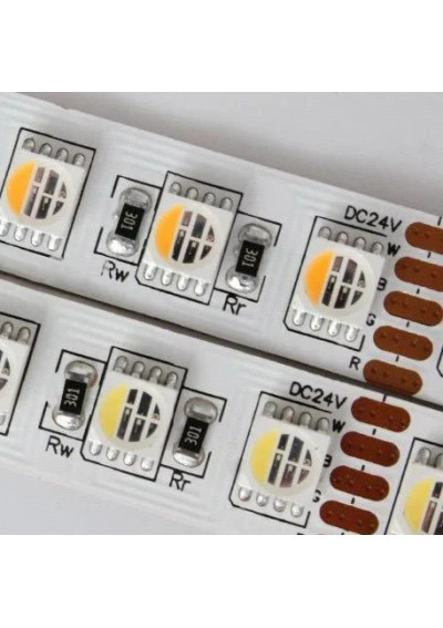 LED strip SMD 12V 19.2W/m RGBCW 60LED/m IP65 5m ledownia.pl
