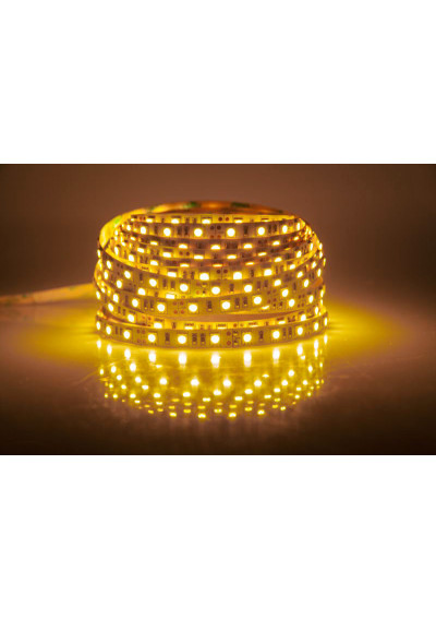 Taśma LED SMD 5050 12V 14.4W/m żółta 60LED/m IP33 5m ledownia.pl