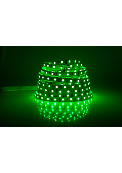 Taśma LED SMD 5050 12V 14.4W/m zielona 60LED/m IP33 5m ledownia.pl