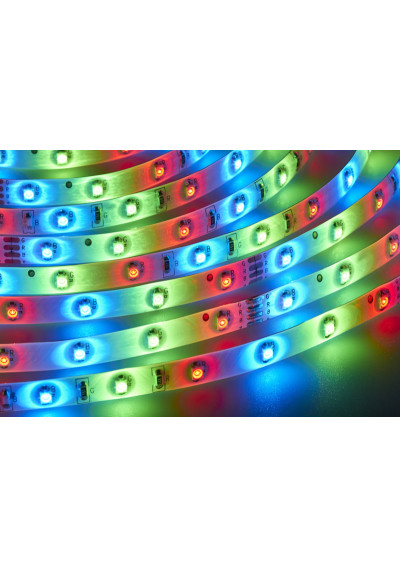 Taśma LED SMD 12V 7.2W/m RGB 30LED/m IP33 5m ledownia.pl