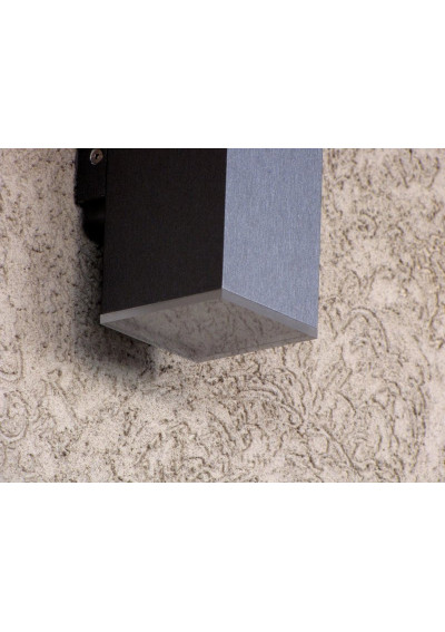 Twin Beam Elevation LED lamp - bidirectional diffusing Black