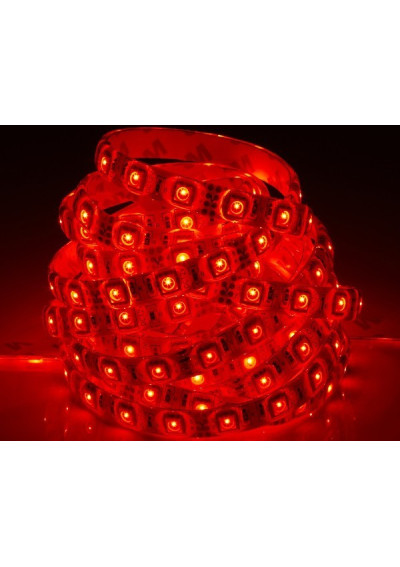 Taśma LED SMD 3528 12V 4.8W/m czerwona 60LED/m IP65 5m ledownia.pl