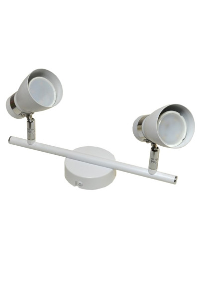 Lampa spotlight Dez 2xGU10 biała | LEDownia.pl