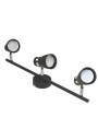 Lampa spotlight Dez 3xGU10 czarna | LEDownia.pl