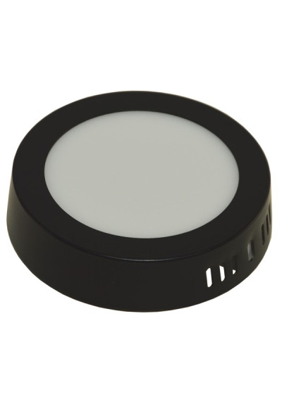 Illuvia LED Panel 6W 230V 4000K Black | LEDownia.pl