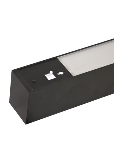 Oprawa led Lux Line 40W 4000K 1,2m czarna mikrofalo | LEDownia.pl