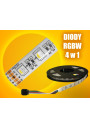 Taśma LED SMD 5050 12V 12W/m RGBWW 30LED/m IP20 5m Premium ledownia.pl