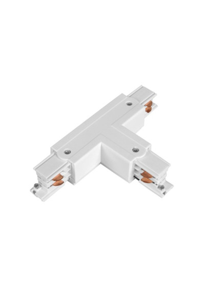 Łącznik szyny 3 fazowej Adar trójdrożny biały | LEDownia.pl