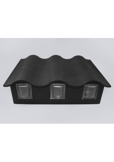 Oprawa elewacyjna LED Gracin III 12W WW czarna | LEDownia.pl