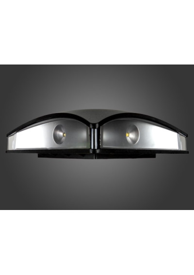 Oprawa elewacyjna LED Elkim 4W WW czarna | LEDownia.pl