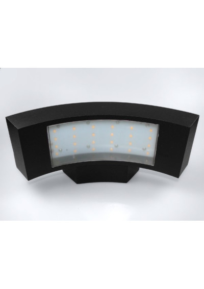 Oprawa elewacyjna LED Pocel 4W WW czarna | LEDownia.pl