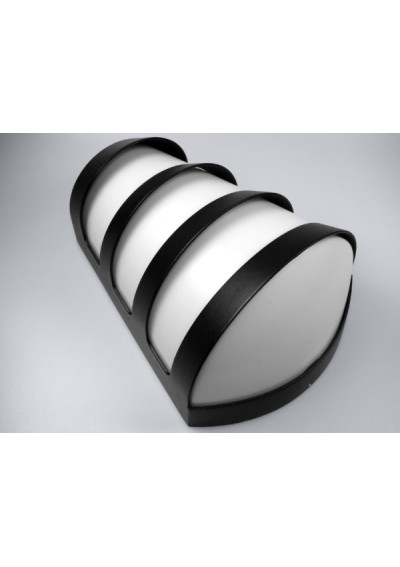 Oprawa elewacyjna LED Hagenal 10W WW czarna | LEDownia.pl