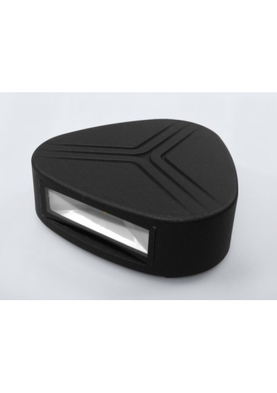 Oprawa elewacyjna LED Sebbe 3Wx2 WW czarna | LEDownia.pl