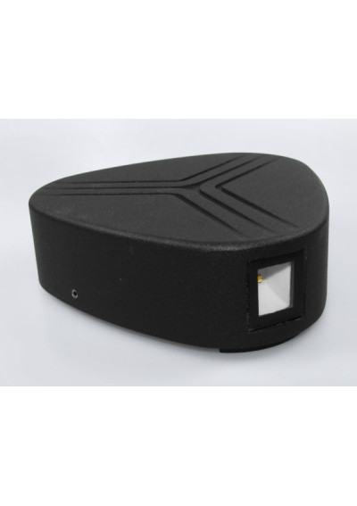 Oprawa elewacyjna LED Sebbe 3Wx2 WW czarna | LEDownia.pl