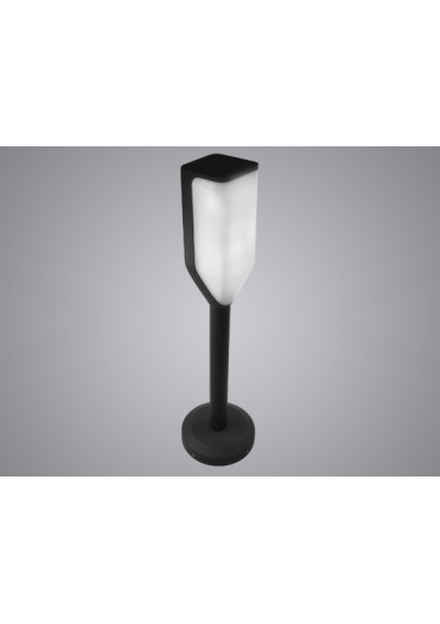 Słupek ogrodowy LED Saven 6W WW czarna | LEDownia.pl