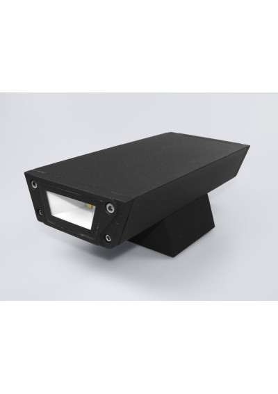 Oprawa elewacyjna LED Scytta 2x3W WW czarna | LEDownia.pl