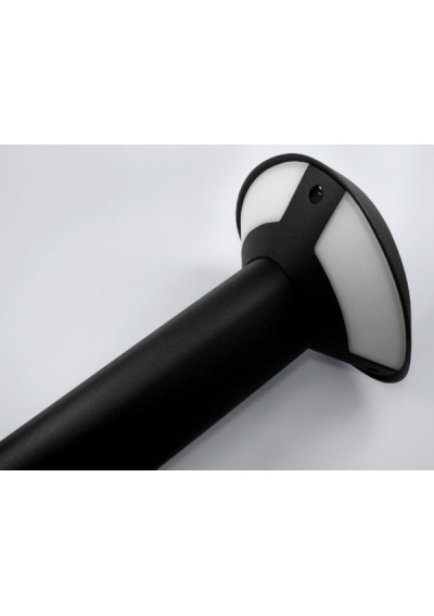 Słupek ogrodowy LED Sanders 6W WW czarna IP54 | LEDownia.pl