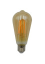 LED Filament Bulb ST64 E27 9W 2200K gold | LEDownia.pl