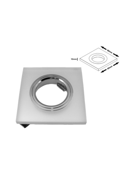 Frosted Ceiling Fixture Lunivar