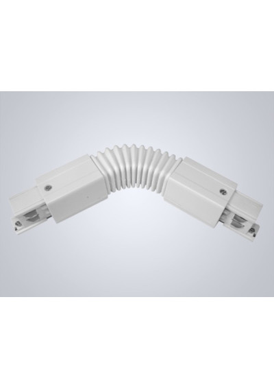 Łącznik szyny 3 fazowej giętki biały | LEDownia.pl