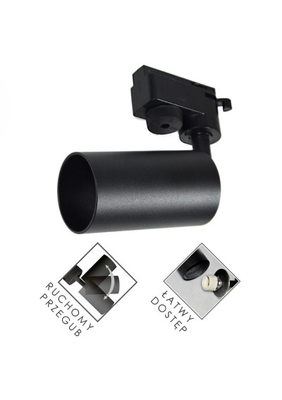 Oprawa Eclofitowa Helya czarna szynoprzewód | LEDownia.pl