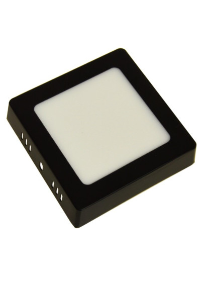 Panel led Rayven 6W 230V 4000K czarny | LEDownia.pl