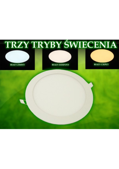 Auron LED Panel 6W 230V WW+DW+CW | LEDownia.pl