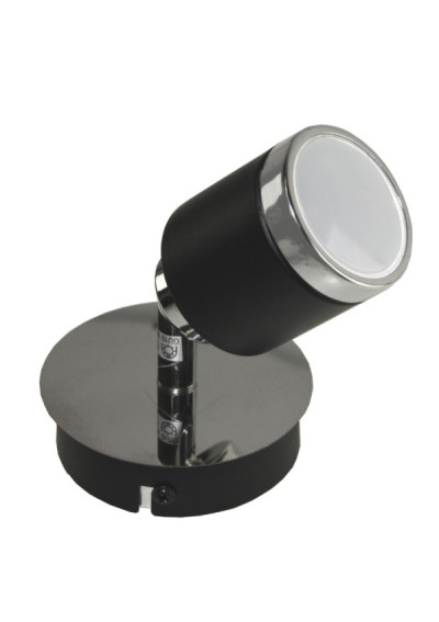 Lampa spotlight ALVO1xGU10 czarna | LEDownia.pl