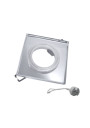 Lunivar Clear Chrome Ceiling Light