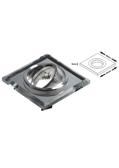 Zyven Clear Adjustable Ceiling Fixture