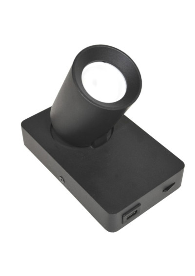 Lampa spotlight TAVO1xGU10 czarna | LEDownia.pl