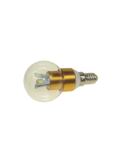 Żarówka LED FABIO E14 6x5630 3W DW złota