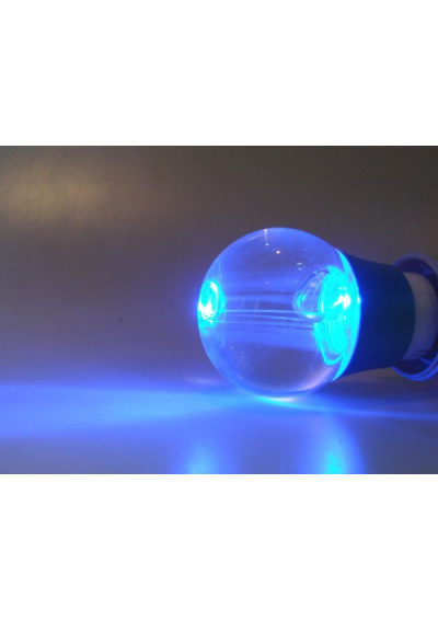 Żarówka LED Gais E27 3W RGB z pilotem fioletowa | LEDownia.pl