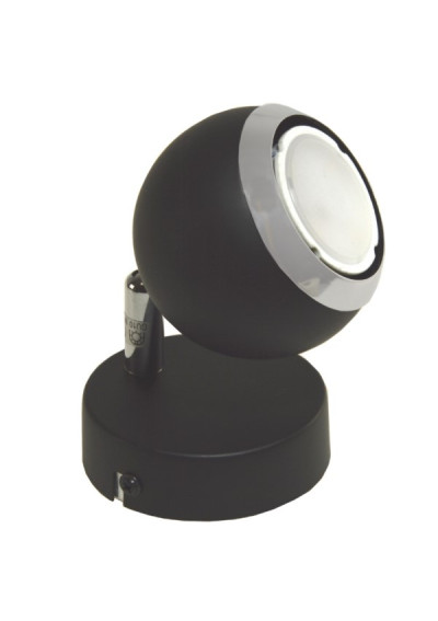 KRONI Black 1xGU10 Spotlight | LEDownia.pl