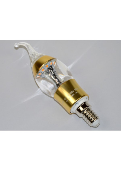 LED Bulb Iddi S E14 4.6W WW Gold
