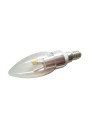 Żarówka LED KONGA E14 6x5630 3W CW srebrna