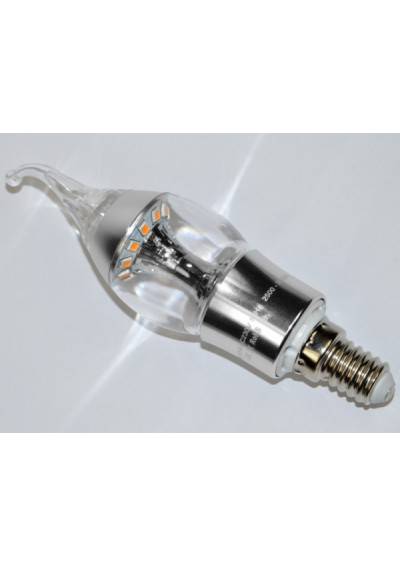 LED Bulb Iddi S E14 4.6W WW Silver