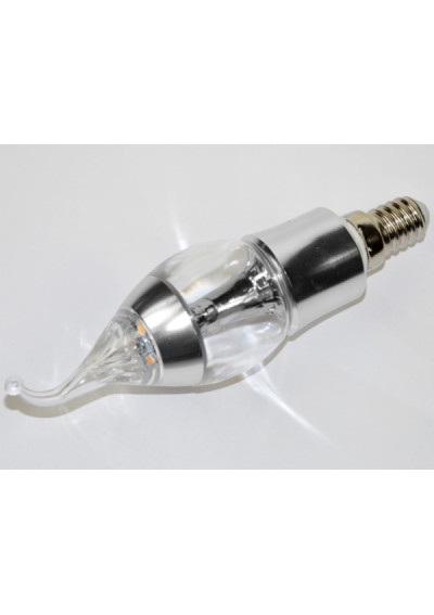 LED Bulb Iddi S E14 4.6W WW Silver