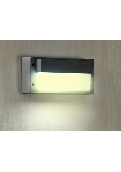 Oprawa elewacyjna LED Barr 9W WW szara | LEDownia.pl