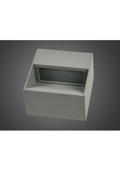 Oprawa elewacyjna LED Ninion 2W DW szara | LEDownia.pl