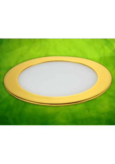 Auron LED Panel 12W 230V Gold | LEDownia.pl