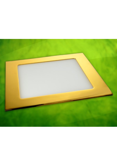 Panel led Radianty 12W 230V złoty DW | LEDownia.pl