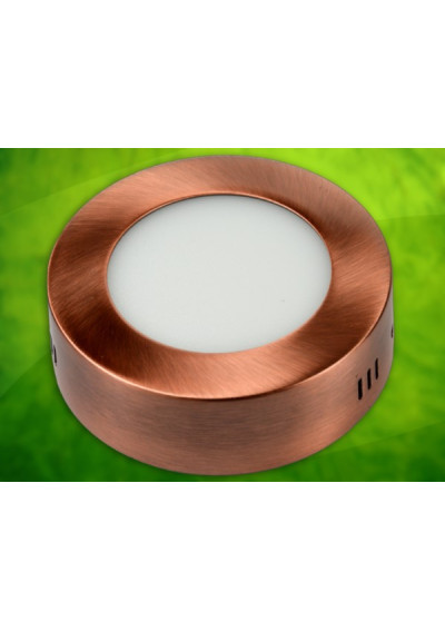 LED Panel Orvian 6W 230V CW Brass | LEDownia.pl