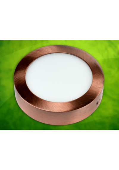 LED Panel Orvian 12W 230V CW Brass | LEDownia.pl