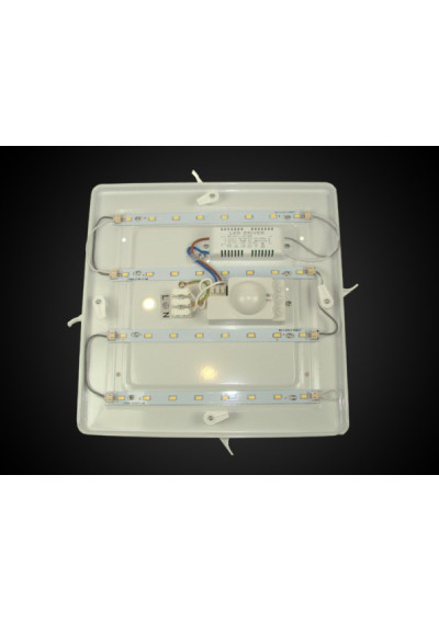 LED Ceiling Light Lumaro 24W WW with Microwave Sensor | LEDownia.pl