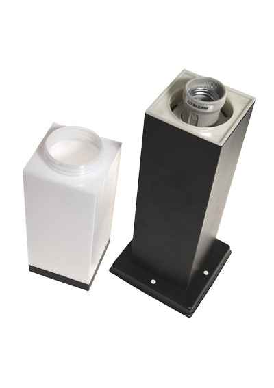 Słupek ogrodowy Soppa 1x E27 65cm czarny | LEDownia.pl