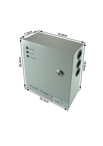 Zasilacz LED SMPS back up 12V-4P/3A - product image 2