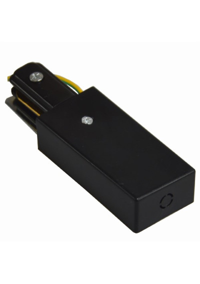 Końcówka szyny 1 fazowej Pant czarna | LEDownia.pl