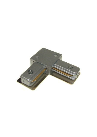 Łącznik szyny 1 fazowej Pant narożnik srebrny | LEDownia.pl